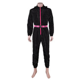 Squid Game Season 2 (2024) Guards Black Uniform Jumpsuit Outfits Cosplay Costume